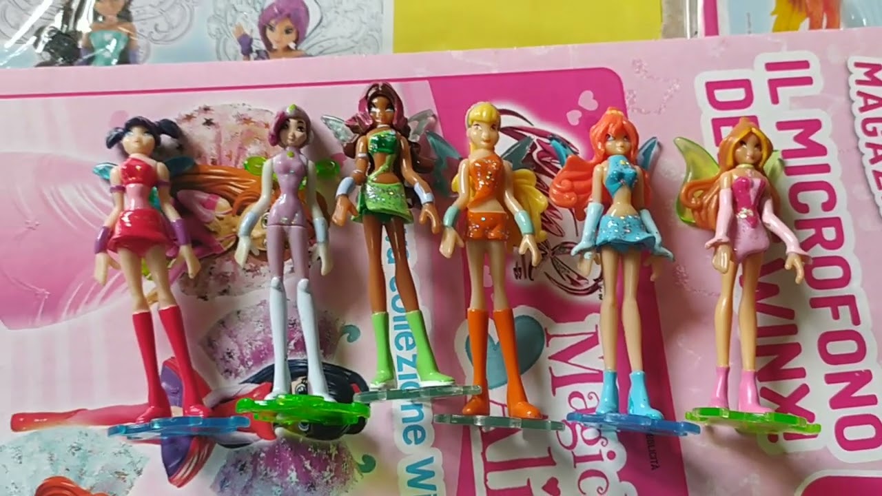 Figurine Kinder Winx 2006 Фигурки Киндер Винкс 2006