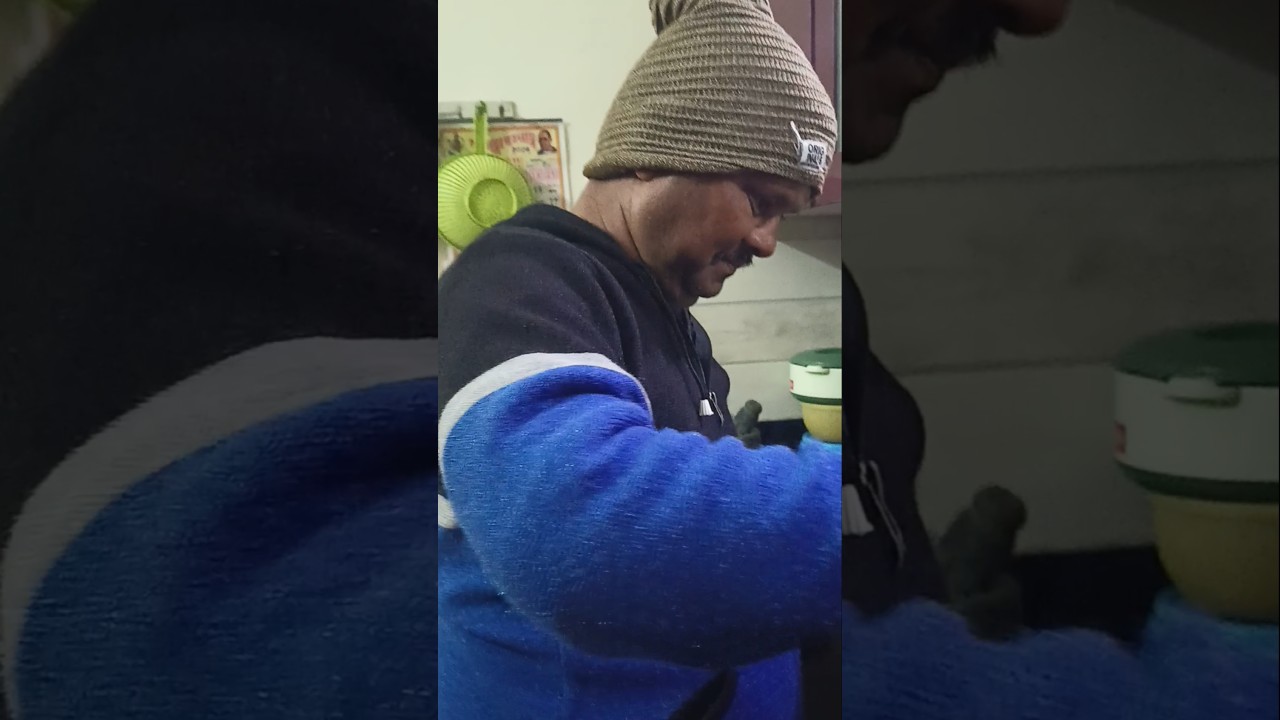 Aaj master junior Chef Bane hain kothiyal ji😆😆❤️