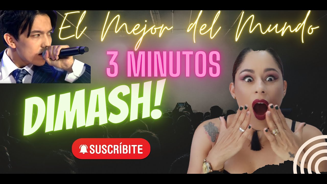 Dimash.. Sólo 3 minutos para demostrar que es el Mejor del Mundo.