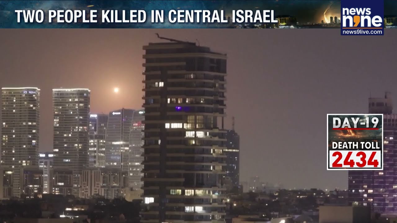Iran Missile Strike Kills Two In Ramat Gan, Sirens Blare Across Israel | News9