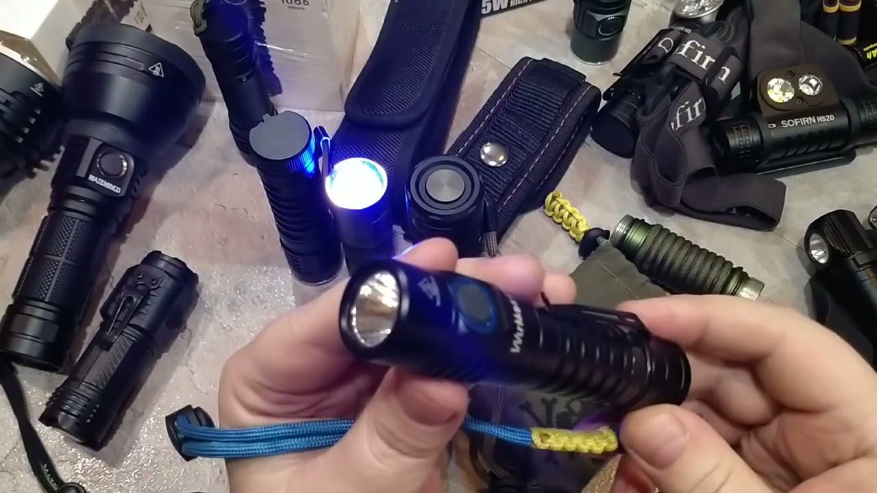 Wurkkos//Sofirn🔥😉Мои ручные и поисковые фонари. Опыт и советы.🤔