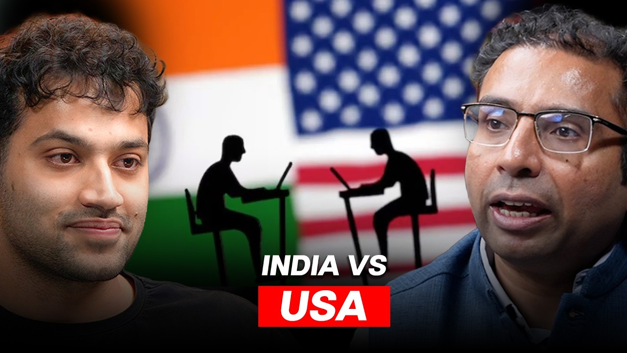 How Far Behind Is India Compared to America? | Saurabh Mukherjea | Raj Shamani Clips