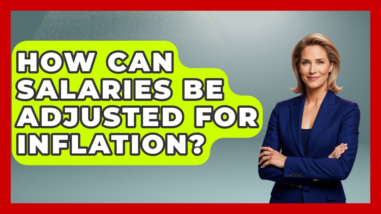 How Can Salaries Be Adjusted For Inflation? - The Right Politics