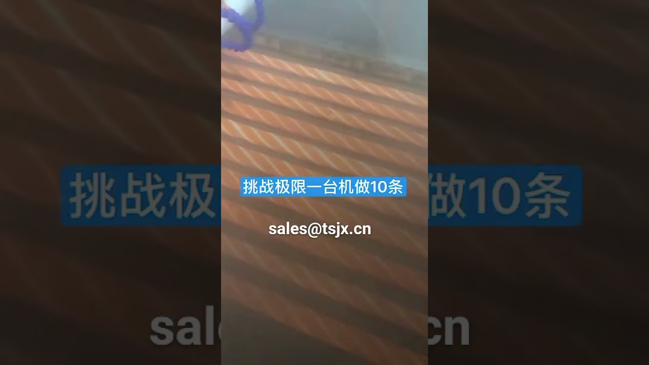 Imitation crab stick processing line