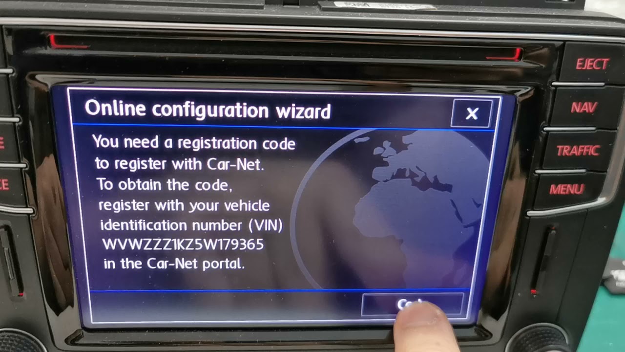 vw Carnet fix MIB2 STD PQ