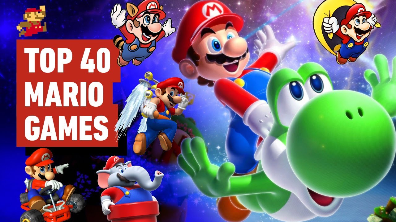 The 40 Best Mario Games Ranked
