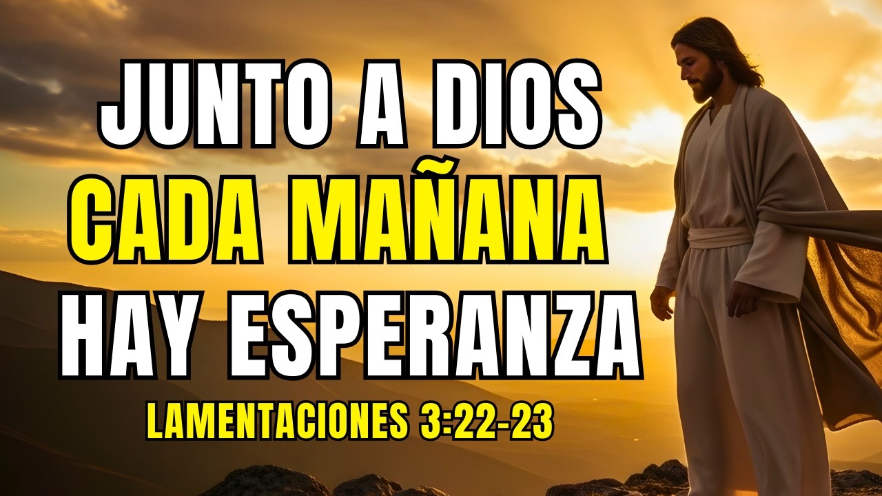 Si NECESITAS EMPEZAR De Nuevo ESCUCHA Esta ORACIÓN | Lamentaciones 3:22-23 | Su AMOR No Se ACABA