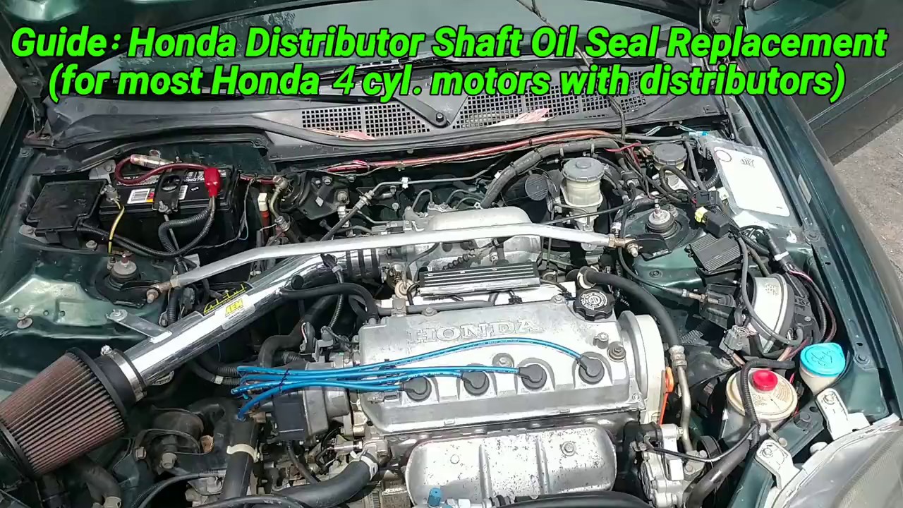 Guide: Honda Distributor Shaft O-Ring Replacement