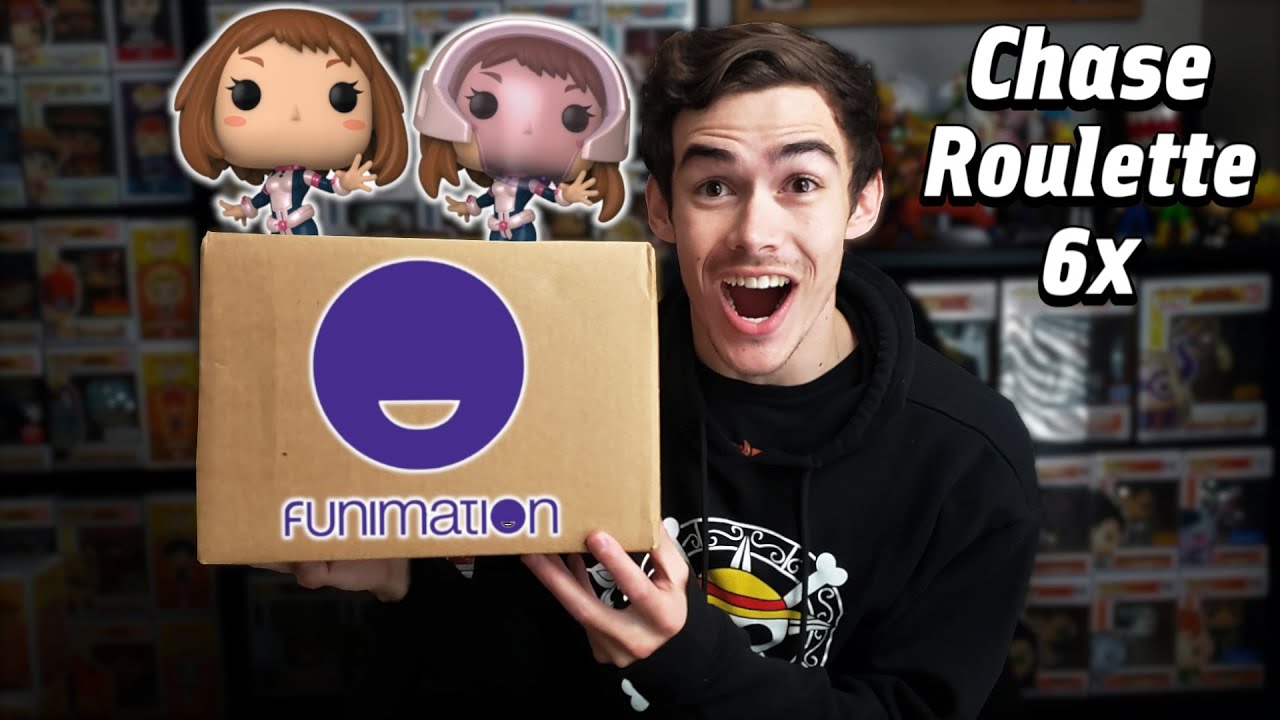 Ochaco Uraraka Funimation Exclusive Funko Pop Chase Roulette! | Unboxing & Review