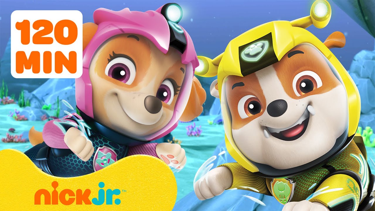 PAW Patrol-reddingen buiten Avonturenbaai! 💥 2 uur | Nick Jr. Nederlands