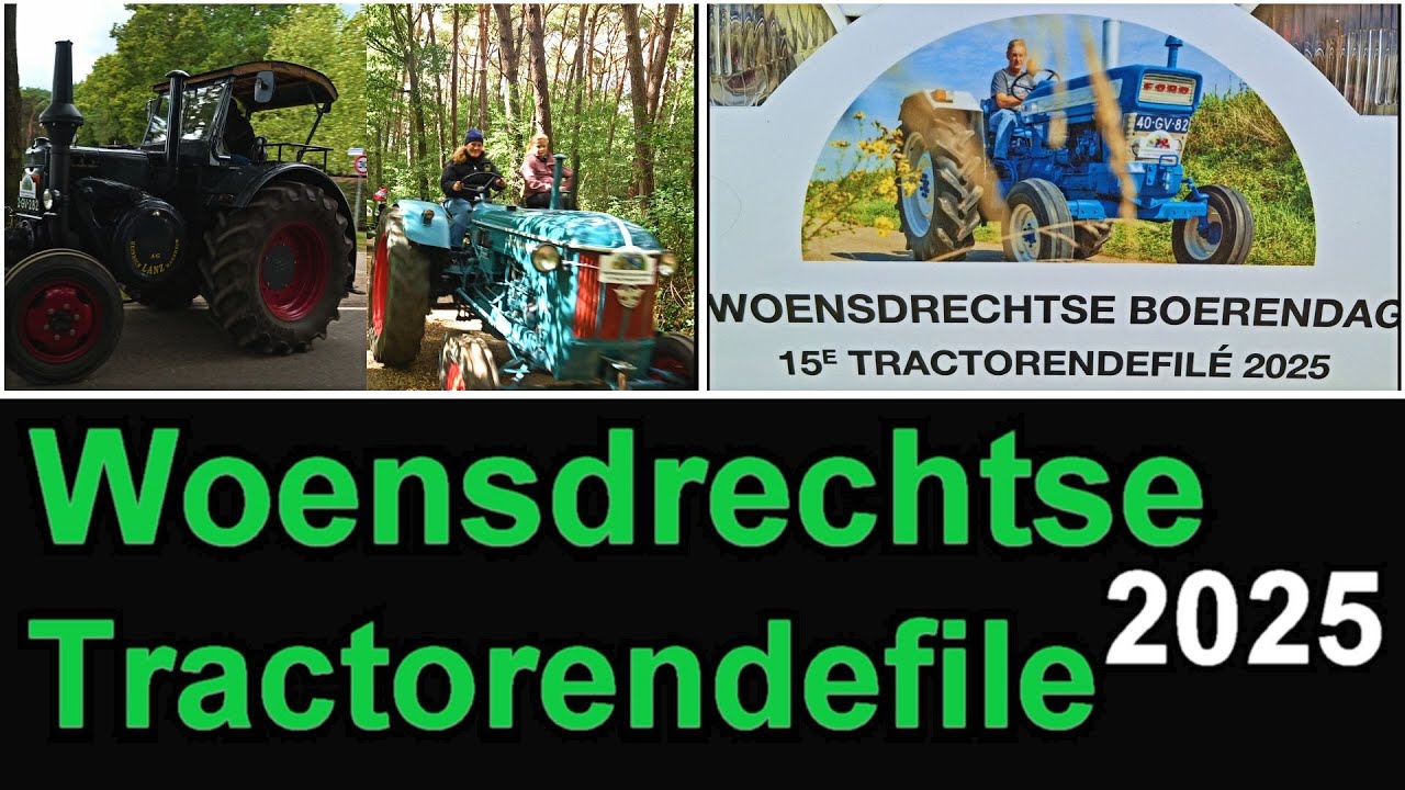 Woensdrechtse tractorendefil&eacute; 2025  #pascalboz #WoensdrechtseBoerendag  #Boerendag  #Woensdrecht