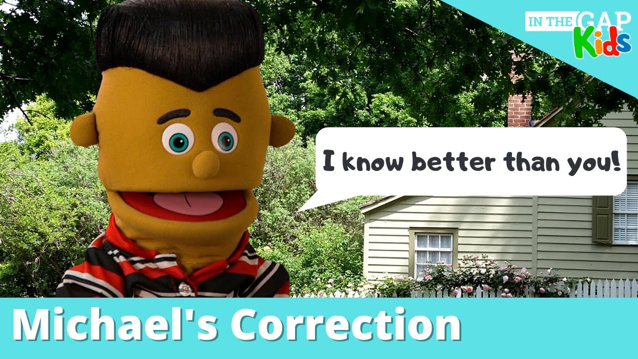 Michael's Correction | Christian Puppet Show Sunday School for Kids | Humility for Kids (Week 3)
