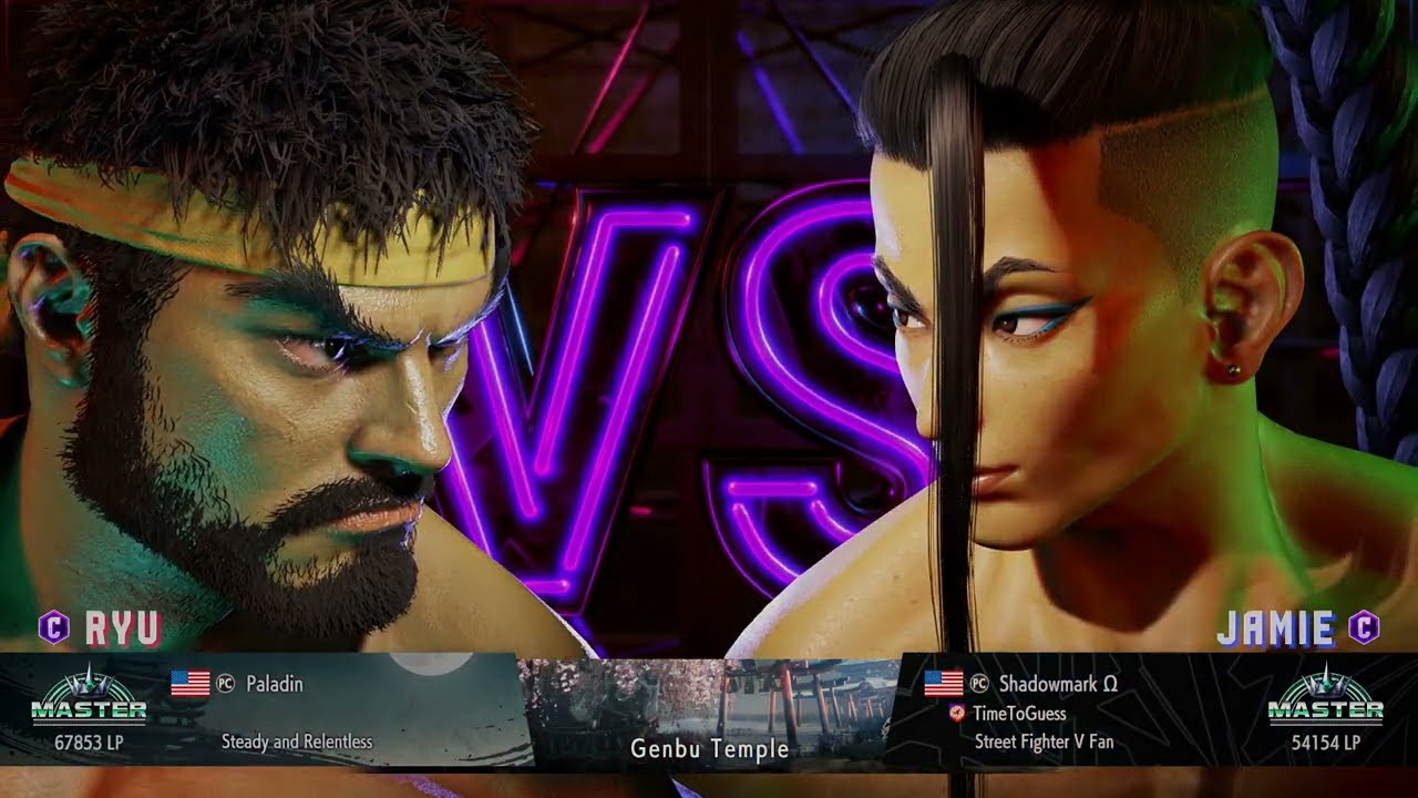 SF6 Paladin (Ryu) vs Shadowmark (Jamie) Street Fighter 6