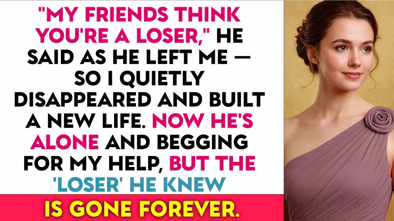 'My Friends Think You're a Loser,' He Said as He Left Me — So I Quietly Disappeared and Built