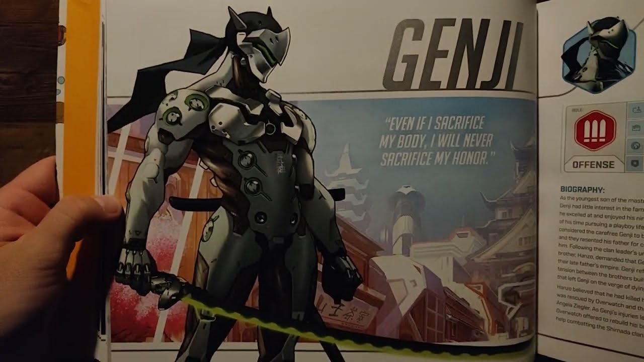ASMR - Overwatch concept art book - Whisper / Page Flipping.