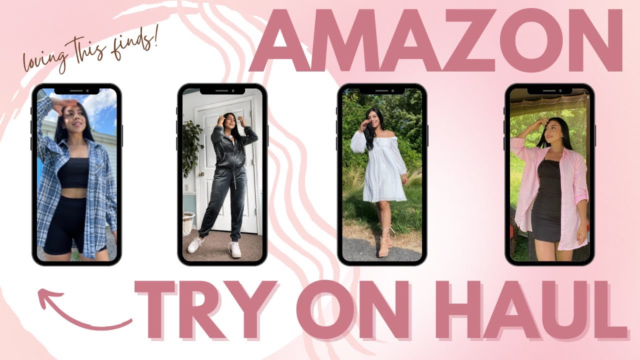 AMAZON SPRING/ SUMMER MUST HAVEFASHION try on haul | amazon essentials 2022