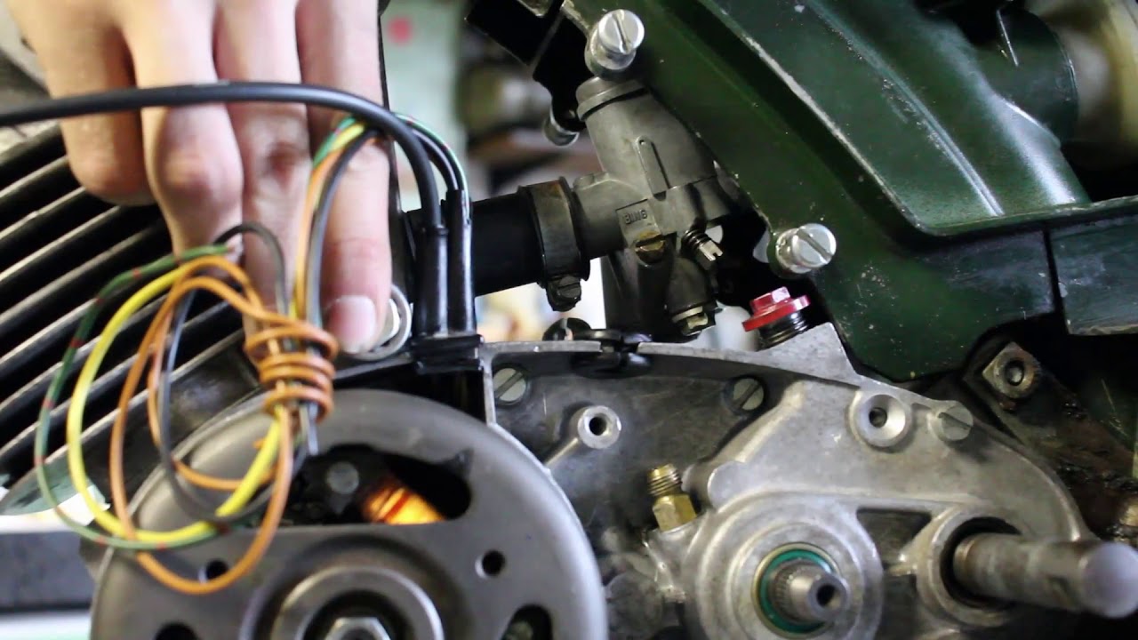 Zündapp Motor Typ 266 in 433 Polizeicombinette einbauen