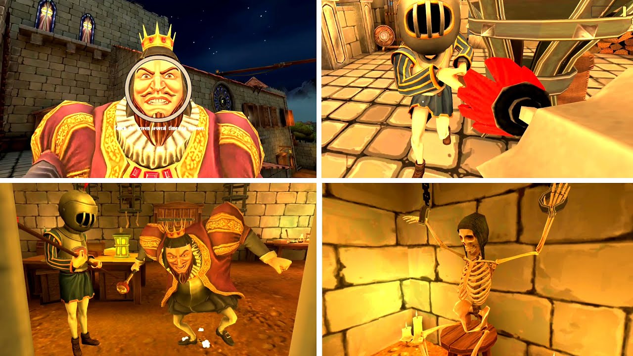 Angry King All Jumpscares + Gameover Scene