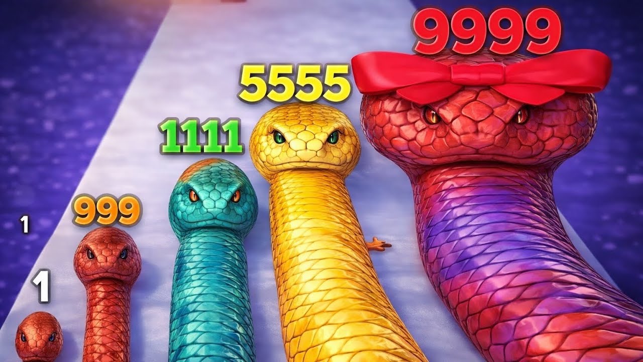 Snake Run Race 3D Gameplay 🐍 | Last Tak Pahunch Paya? 😱