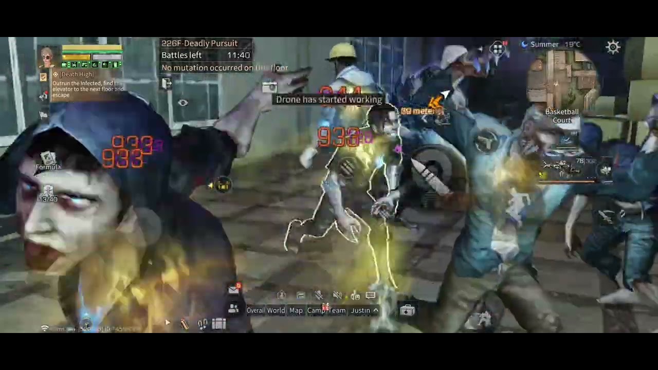 LifeAfter Death High Floor 221-230 (User Mobile) Job Virus Master (Season 25) Bar-Bar 