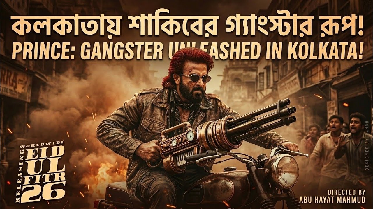 শ্রীলঙ্কার পর কলকাতা কাঁপাচ্ছেন শাকিব খান! কালা জাহাঙ্গীর’ রূপে শাকিব? ‘প্রিন্স’ নিয়ে তুমুল আলোচনা