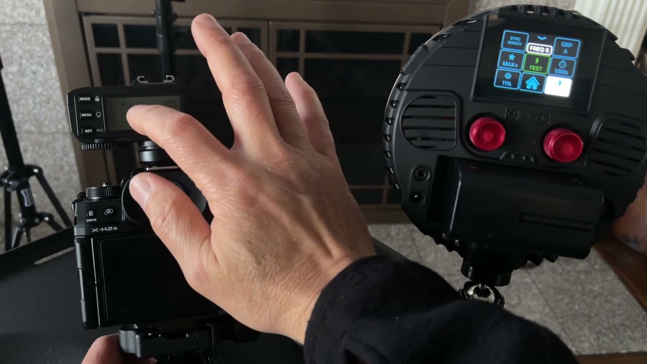 Rotolight Neo 3 Pro Quick Setup with Fuji Camera (XH2s) and Godox X2T Flash Trigger