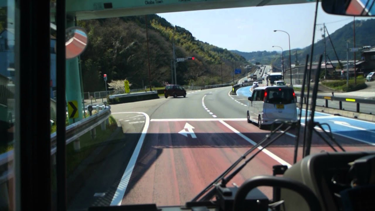【前面展望】静岡駅～岡部営業所～藤枝駅【しずてつジャストライン・中部国道線_日本縦断中!】
