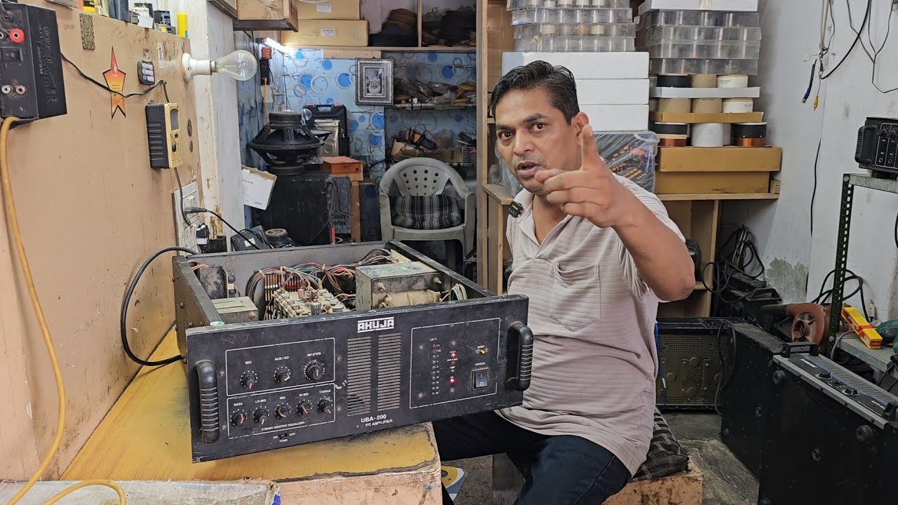 ahuja uba 800 watt amplifier repair ll full guide 800 watt🤔