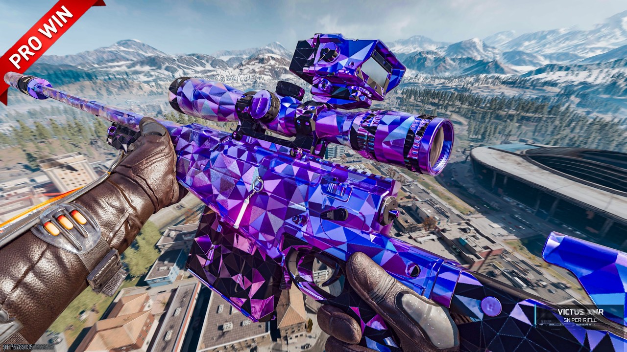 COD Warzone Solo Win Sniper Gameplay PS5 PRO(No Commentary)