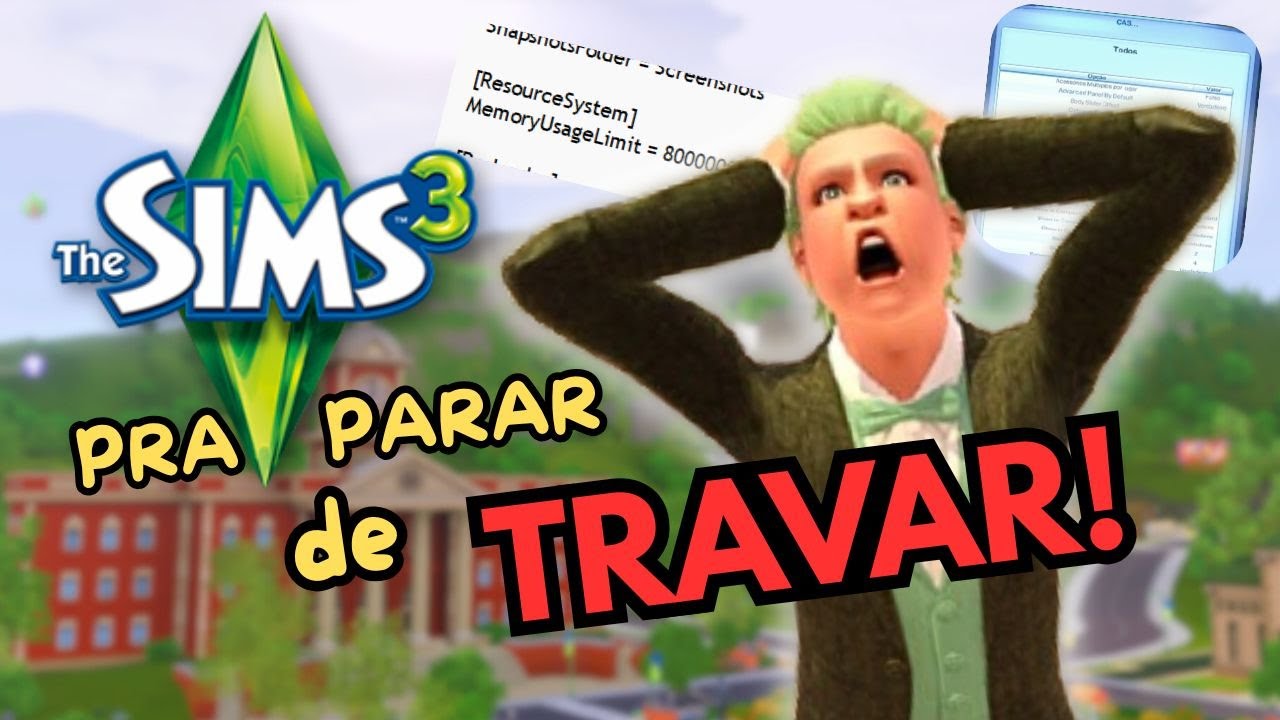 + 5 DICAS pra PARAR DE TRAVAR o THE SIMS 3! (2025)