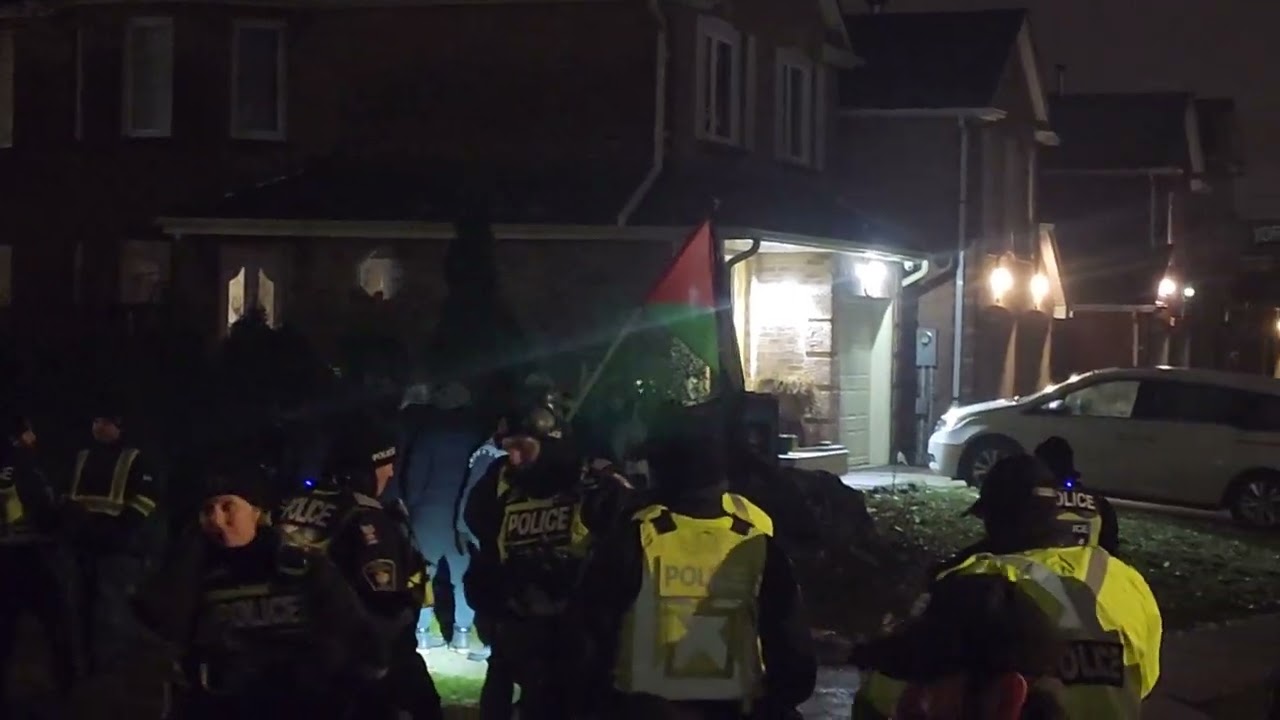 Fakestinian Terrorists harras jews outside of their House of worship part 2