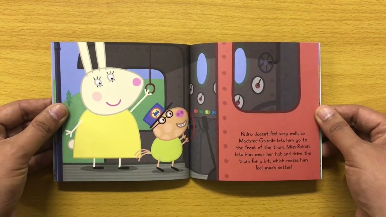 34. The Train Ride: The Ultimate Peppa Pig 50 Book Collection - Read Aloud Book for Children