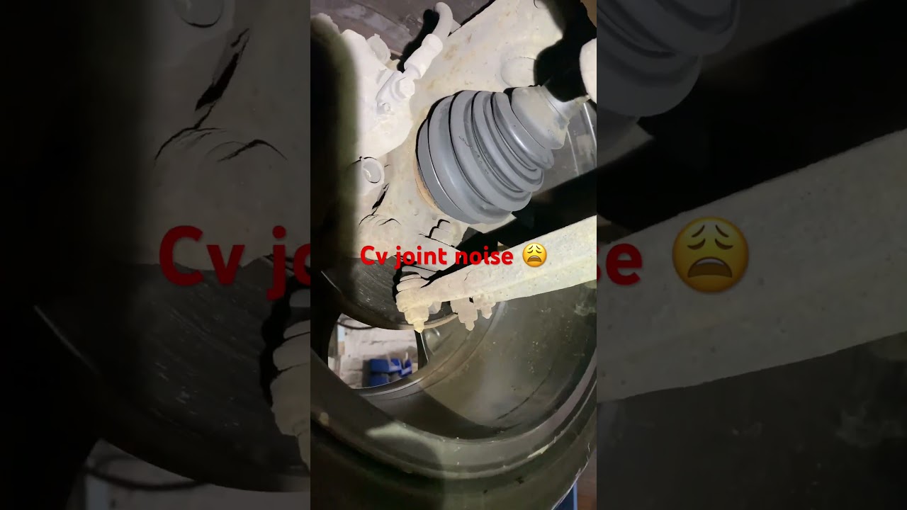 Cv joint noisy/clicking