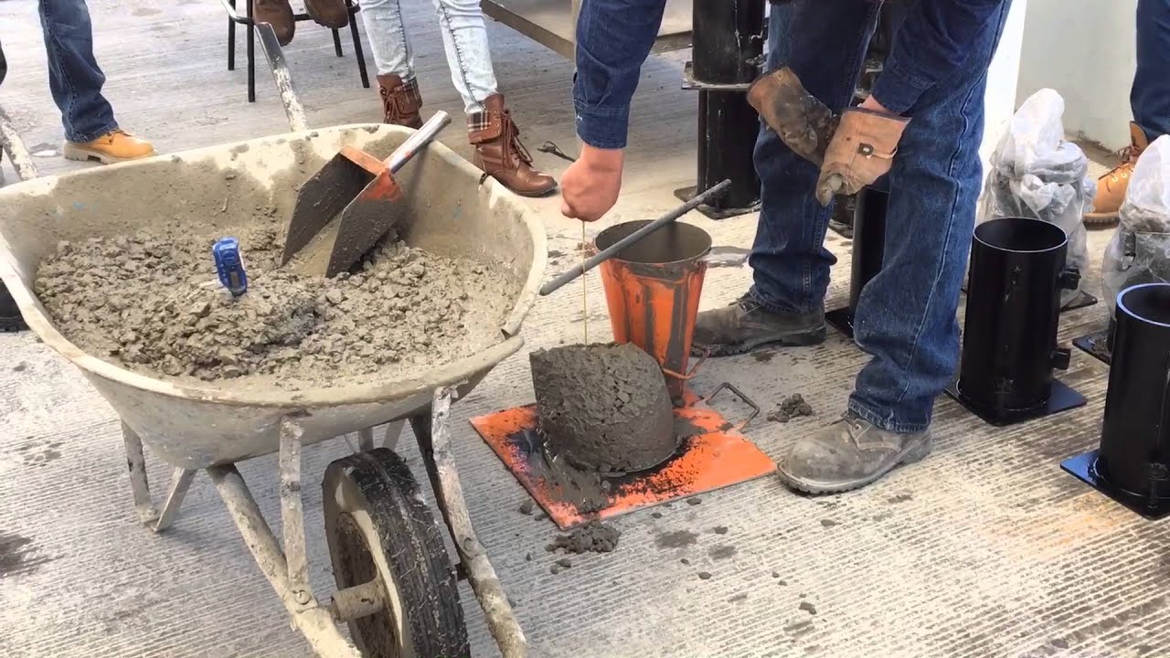 Prueba de Revenimiento de Concreto | Grupo Cementos de Chihuahua | GCC