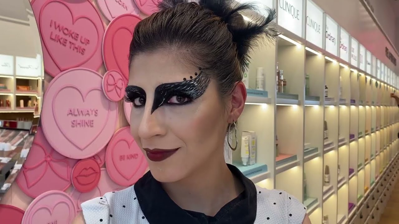 Tutorial de Maquillaje Cisne Negro para Halloween