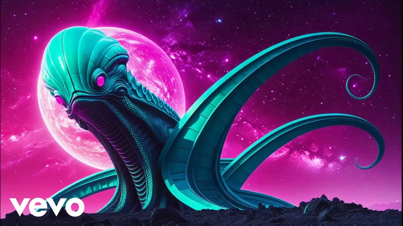 sandrom - Voyage Through the Galactic Winds of the Sculptor Galaxy (Official Music Video)