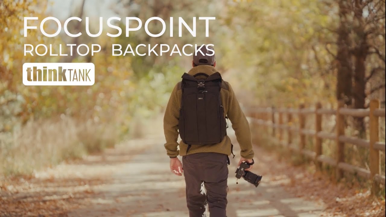 Рюкзак для фотоаппарата FocusPoint Rolltop от Гейба Ровика.