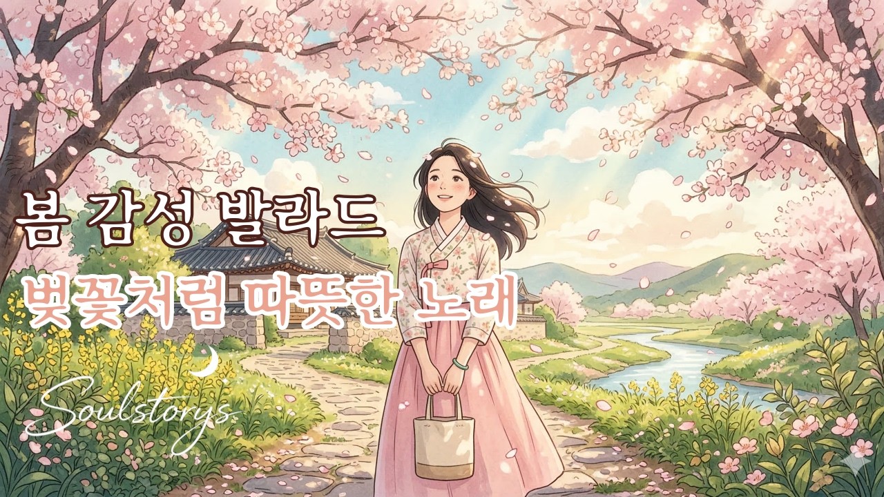 봄에 듣기 좋은 감성 발라드 모음 🌸 따뜻한 여성 보컬 플레이리스트