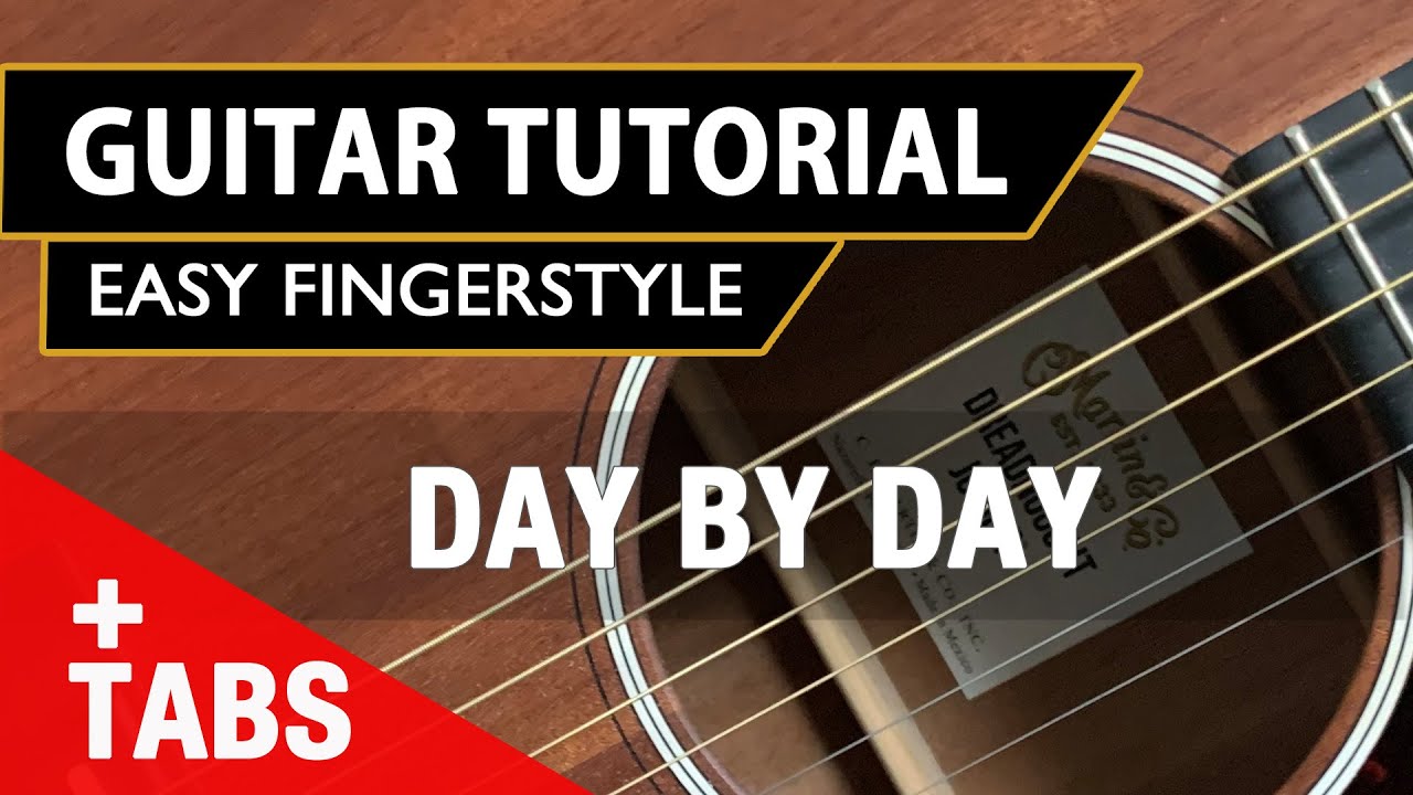 Day by Day | Hymn | Easy Fingerstyle Guitar Tutorial