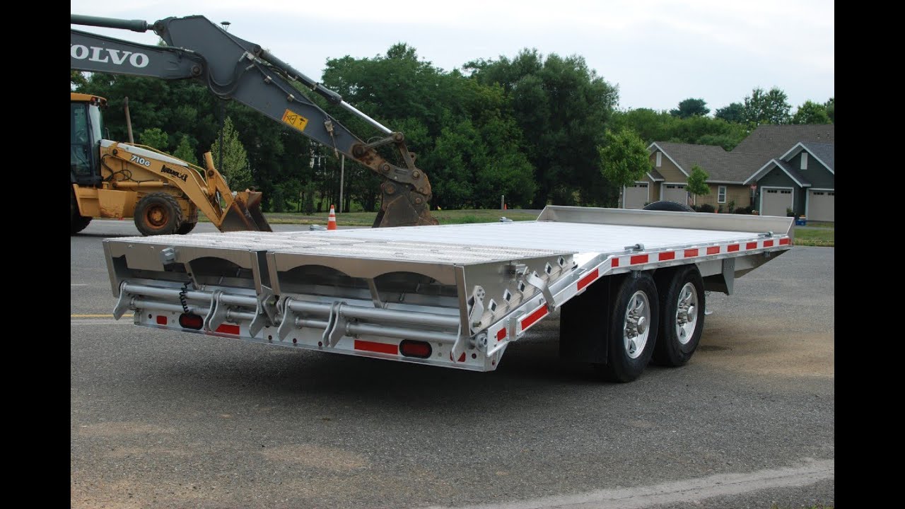 Eby 14K Deck Over Trailer - 50/50 Ramp Option