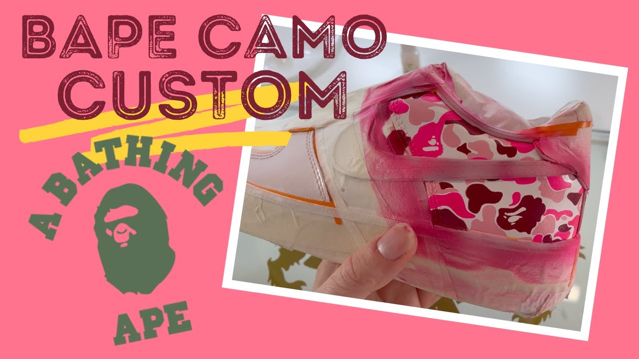 Air Force 1 | Bape Camo Custom PT1