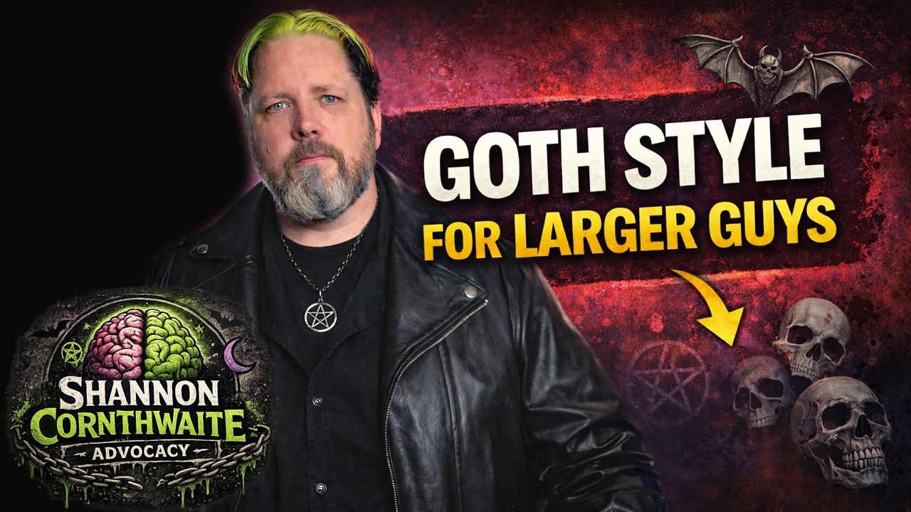 Goth Fashion for Plus-Size Men | Real Fit Advice