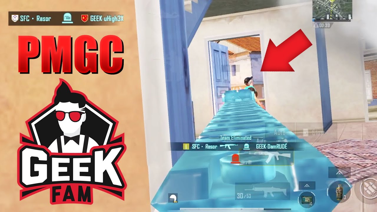 Победа над командами PMGC в PUBG Mobile