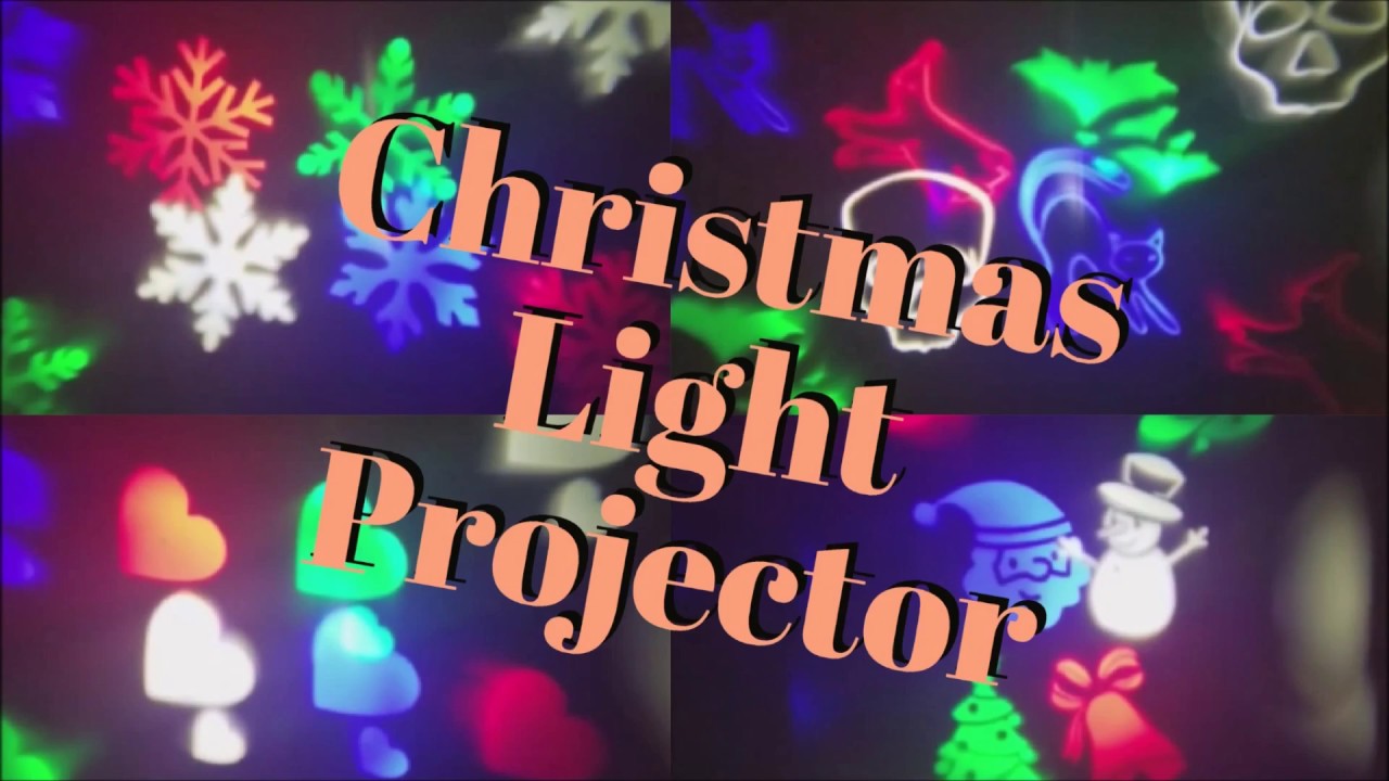 Christmas & Holiday Light Projector *UNBOXING & REVIEW!*