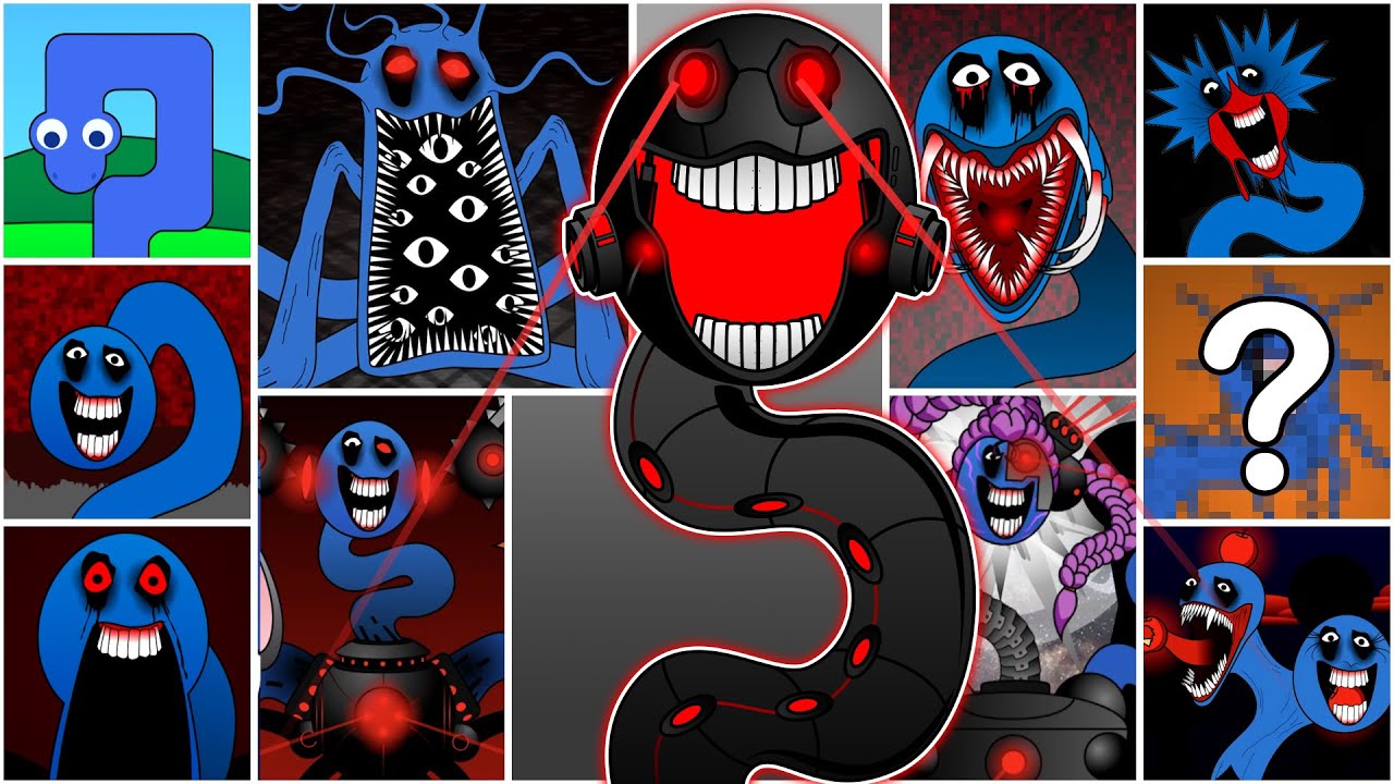 My Sprunki OC: HUNGRY SNAKE (from Phase 1 to NEW Phase 28, Phase 29)
