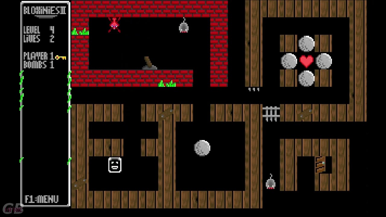 Dos Madness | Bloxinies II (2016) if jank Supaplex would had a name, this would be it