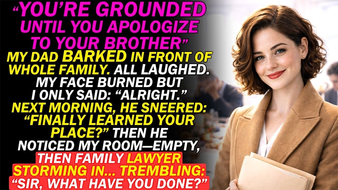 My Dad Grounded Me In Front Of 30 Relatives—Then His Lawyer Walked In With The Truth