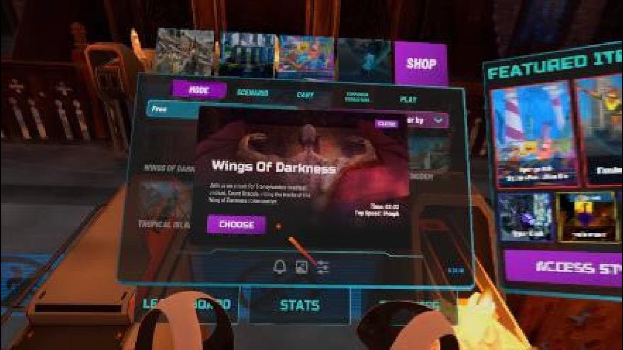 Epic Roller Coasters - Wings Of Darkness #psvr2
