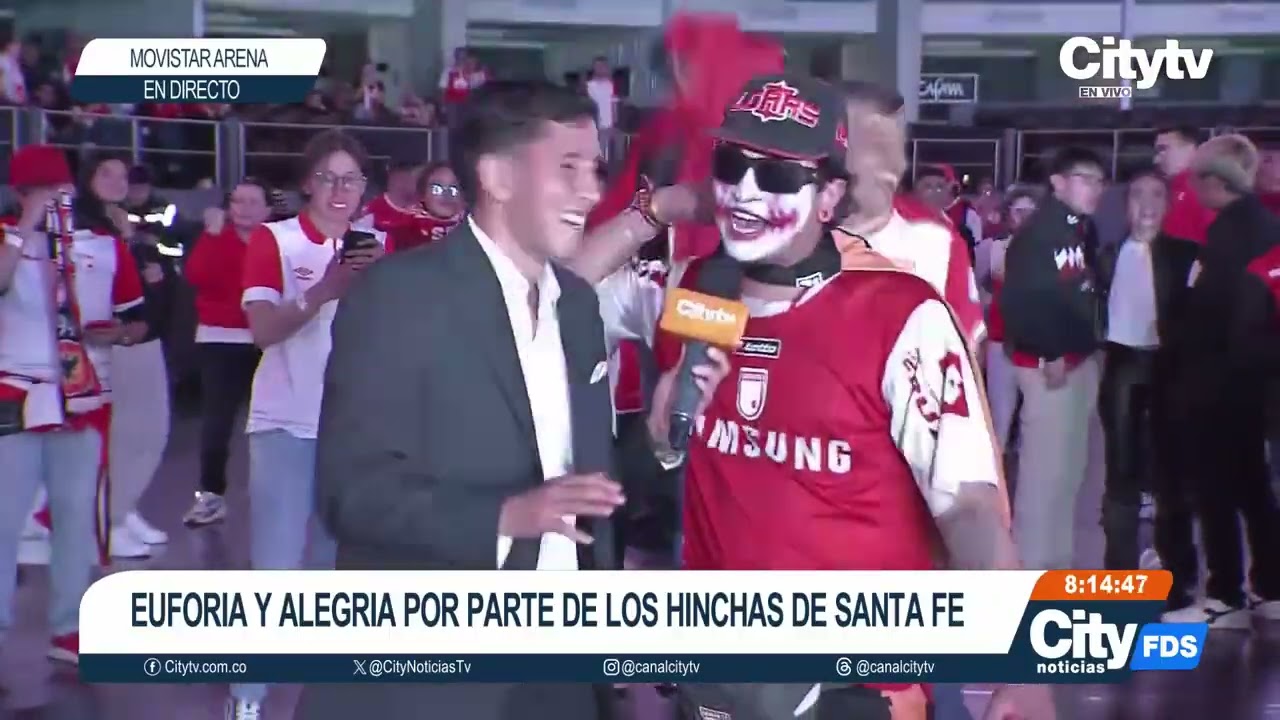 Fiesta cardenal: la hinchada de Santa Fe celebra con euforia la décima estrella| CityTv