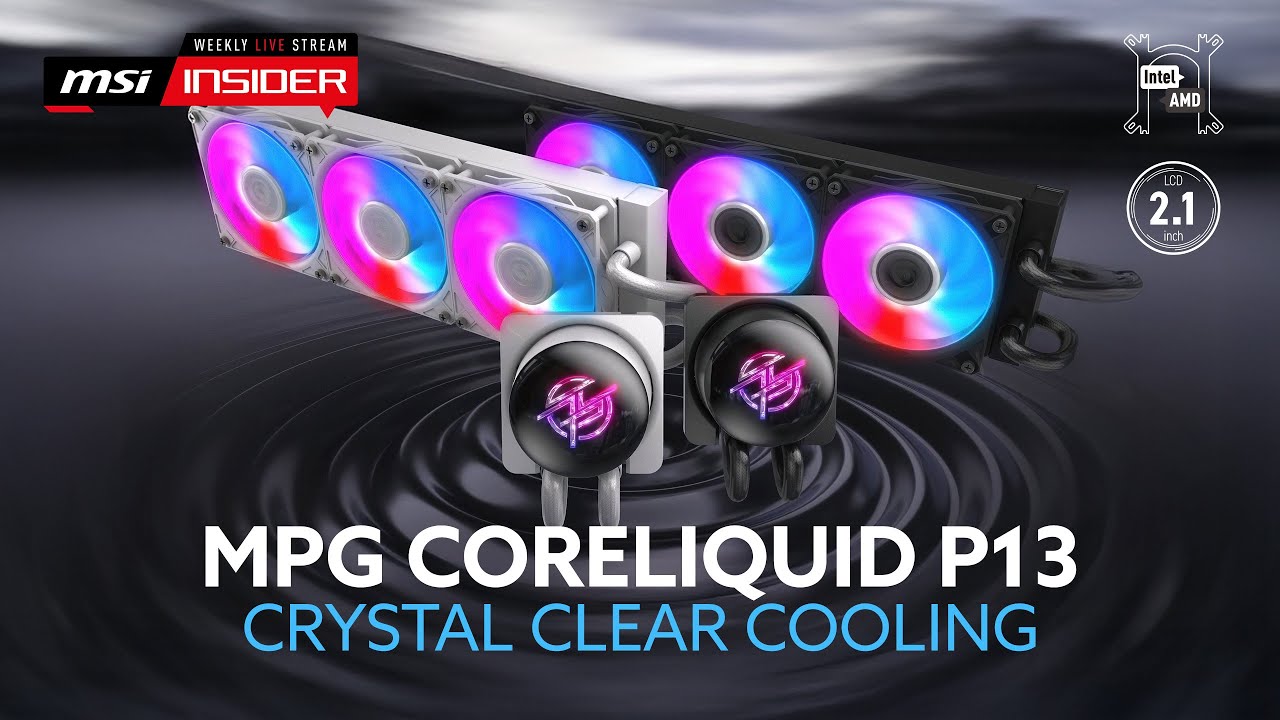 Crystal Clear Cooling - MPG CORELIQUID P13